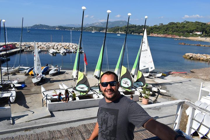 Journée d’été indien au club de voile.